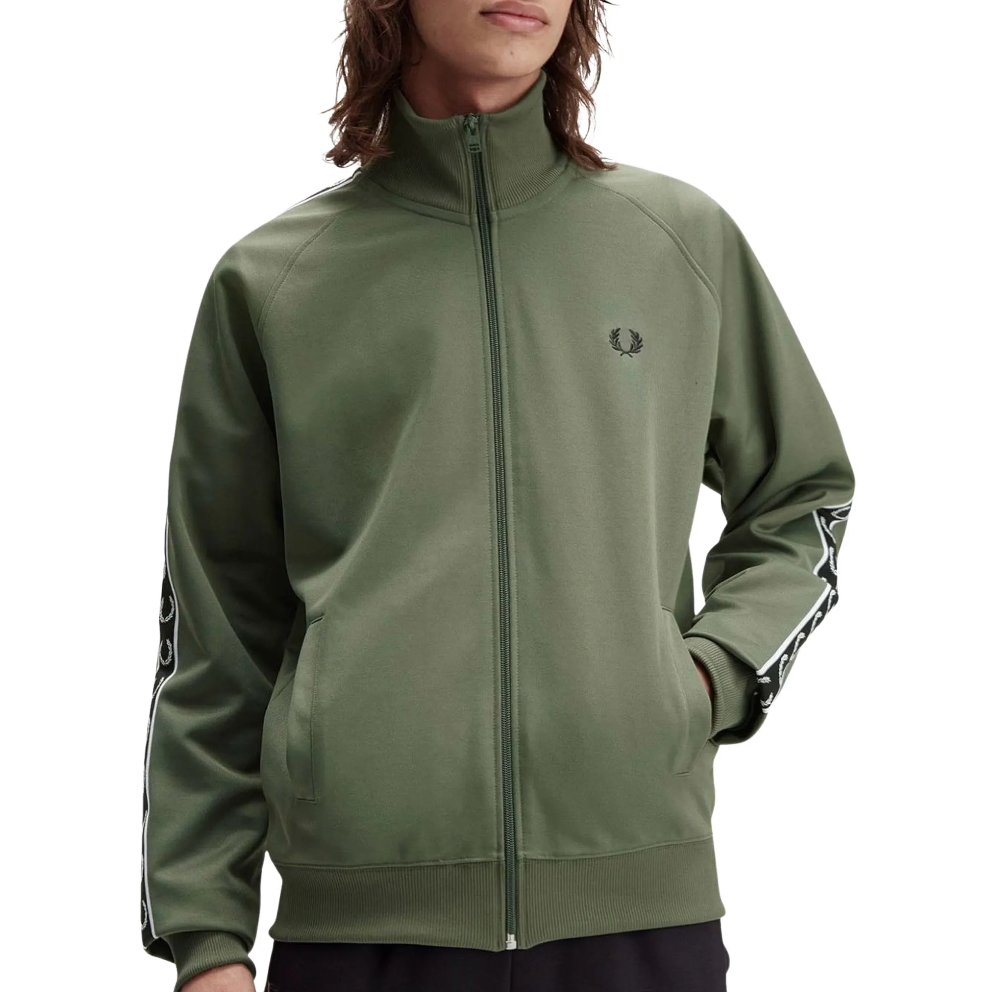 Fred Perry Taped Trackjacket Men | Plutosport